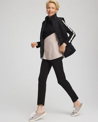 Zenergy® Luxe Colorblock Half-Zip Pullover