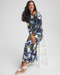 Dance Boatneck Column Maxi Dress