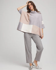 Quilted Chic Cowlneck Poncho