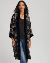 Art Deco Burnout Kimono