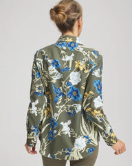 No Iron™ Printed Sateen Shirt