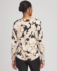 Ella Metallic V-Neck Sweater