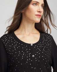 Ombré Rhinestone Cardigan