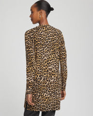 Ella Animal-Print Cardigan Sweater