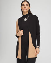 Intarsia Colorblock Cardigan