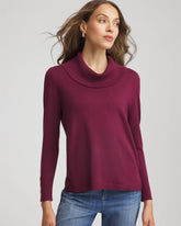 Cowlneck Long-Sleeved Sweater