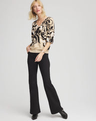 Printed Dolman Sweater