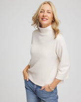 Jacquard Cozy Turtleneck