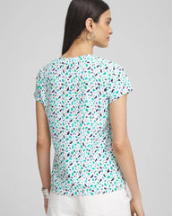 Polka-Dot Crewneck Perfect Tee