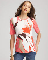 Touch of Cool™ Elbow-Sleeve Perfect Tee