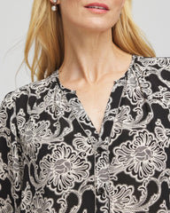 Caviar Bead Georgette Blouse