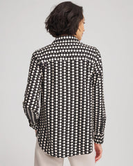 No Iron™ Printed Sateen Shirt