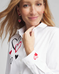 No Iron™ Valentine's Day Embroidered Tunic