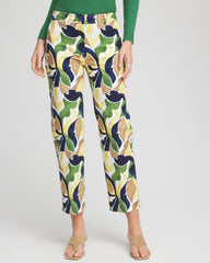Emme Straight Mod Cropped Pants