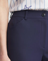 Fly Front Ankle Pants