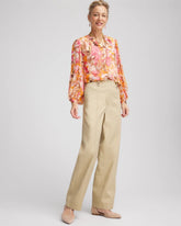 Utility Twill Straight Leg Pants