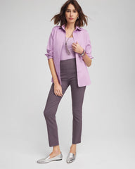 Brigitte Geo Slim Ankle Pants