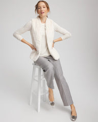 Elongated Faux Fur Vest