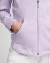 Zenergy® Beach Slub Zip-Front Hoodie