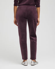 Zenergy® Velour Tapered Ankle Pants