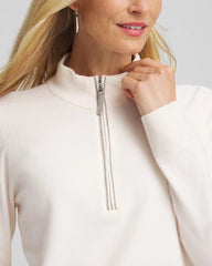Zenergy® Luxe Half-Zip Pullover Top