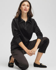 Zenergy® Velour Pullover