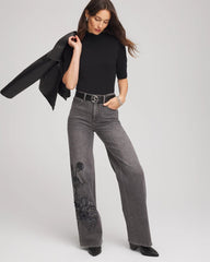 Cashmere Elbow-Sleeve Sweater
