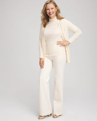 Cashmere Pearl Mockneck Sweater