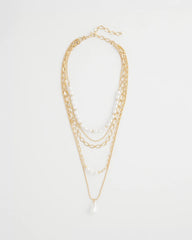 Convertible Pearl Multistrand Necklace