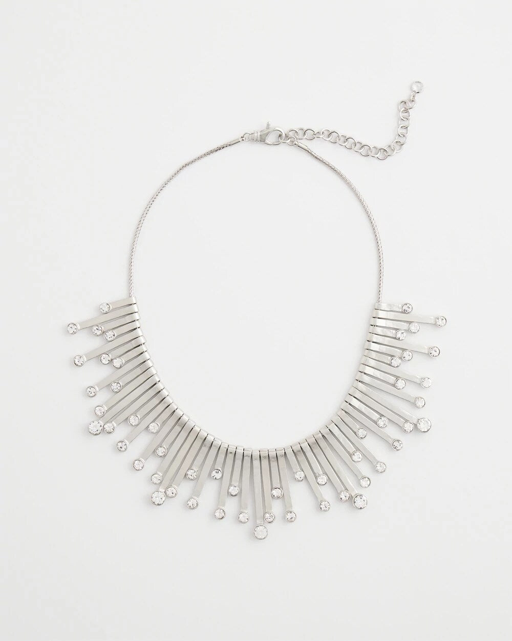 Chico’s Originals Silver Slice & Gem Bib