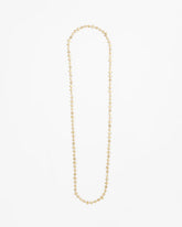 Gold Nugget Single Strand Necklace