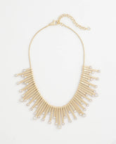 Chico’s Originals Gold Slice & Gem Bib
