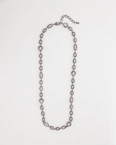 Frosted Quartz Single Strand Necklace