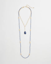 Convertible Beaded Pendant Necklace