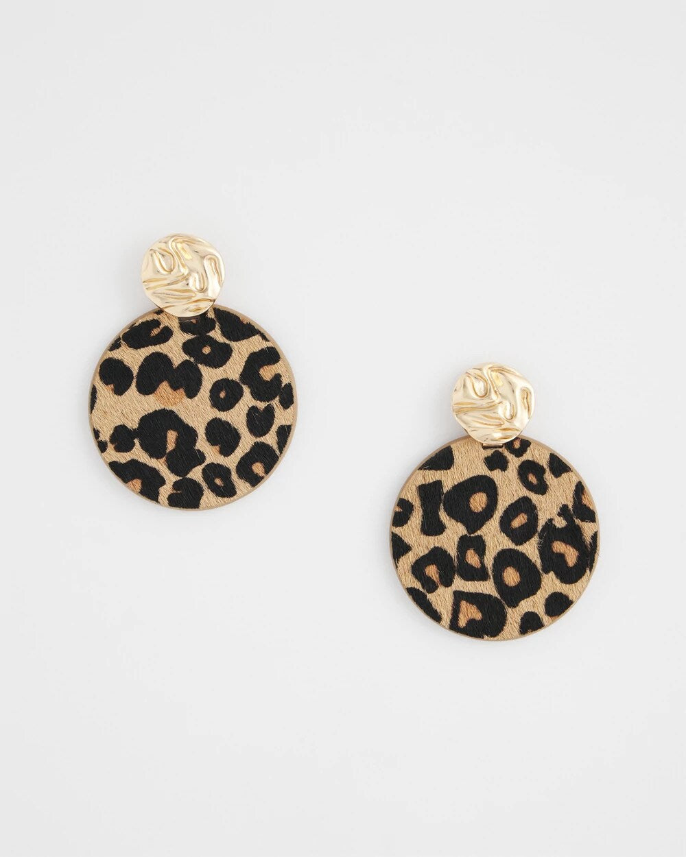 Round Haircalf Earrings