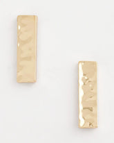 Ash Gold Collection Square Drop Earrings
