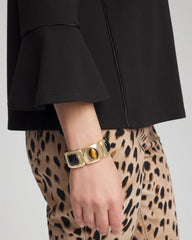 Neutral Gold Stretch Bracelet
