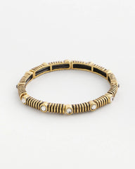 Goldtone Stretch Bracelet