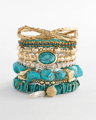 Adjustable Thread Wrapped Bracelet
