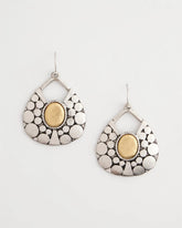 Island Metal Drop Earrings