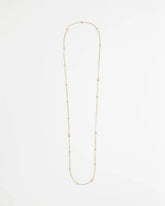Fine Crystal Long Chain Necklace