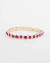 Small Faceted Stretch Bracelet