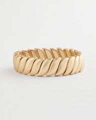Matte Twist Stretch Bracelet