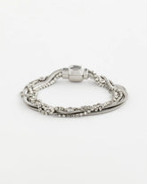 Silvertone Multistrand Bracelet