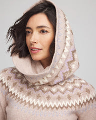Fair Isle Reversible Snood