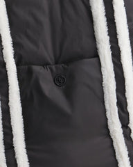 Faux Fur Sporty Tote Bag