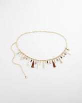 Novelty Beaded Chain Belt