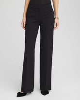 Petite Emme Wide-Leg Trouser Ponte Pants