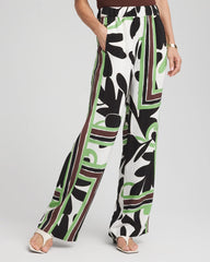 Petite Printed Silky Soft Pants