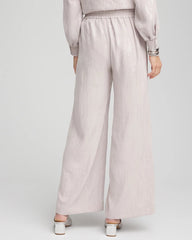 Petite Sequin Wide Leg Pant
